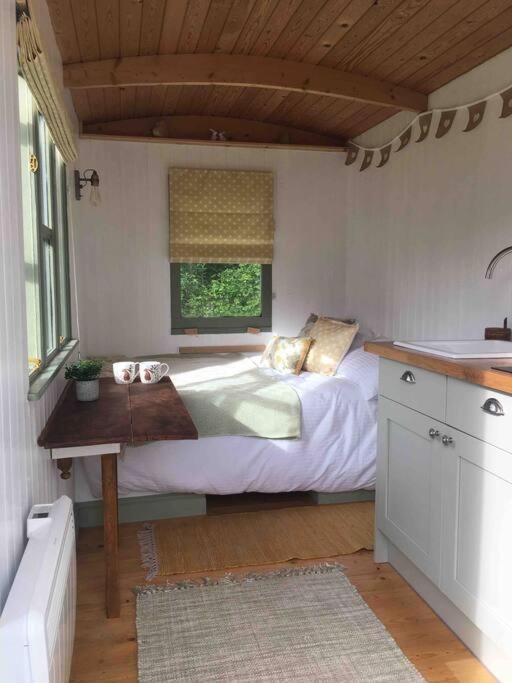 The Warren - Cosy Shepherds Hut In Beautiful Wild Meadow Halesworth Exterior photo